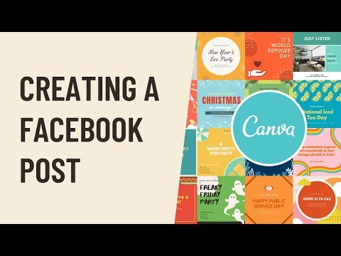 Canva：Facebook投稿の作成