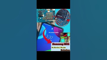 Samsung m02 no service no sim solution 💯