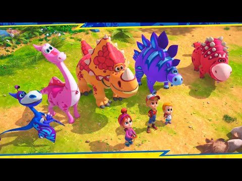 🦖 ტურბოზავრები | 43-52 🎬 | სერიის კოლექცია ზედიზედ | Multfilmebi 🐣