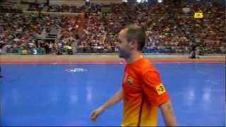Barça vs. Barça - "Tanda de penals" ( The penalties ) (Speaker comments are in Catalan)
