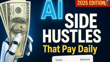 5 AI Side Hustles That Pay You Daily in 2025 (Make Money Online with AI Tools)