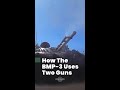 How The BMP-3 Uses Two Guns