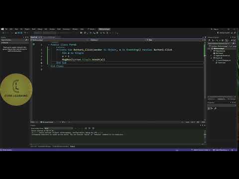 VB.NET | single functions 'Acosh()' | CodeLearning