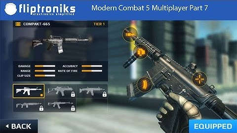 Modern Combat 5 IOS / Android HD Multi Player Gameplay Part 7 - Fliptroniks.com
