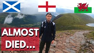 I Try The National Three Peaks Challenge: Ben Nevis, Scafell Pike, Mount Snowdon  (Gone Wrong)