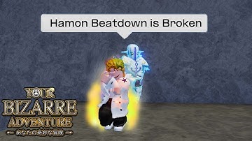 [YBA] SOFT AND WET + HAMON : Go Beyond is Broken in 1v1s