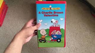 My Charlie Brown Vhs Collection