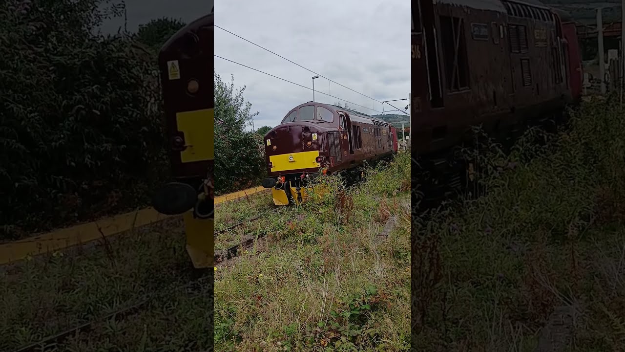 37516 Reverses Through Carnforth With 45212 WCRC