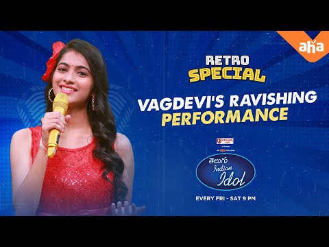 Vagdevi's Koncham Neeru Koncham Nippu song performance | Telugu Indian Idol | Every Fri-Sat at 9P.m
