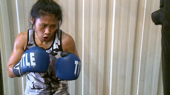 Former Rainbow Wahine Soccer player Locquiao lands historical punch for Hawaii boxing