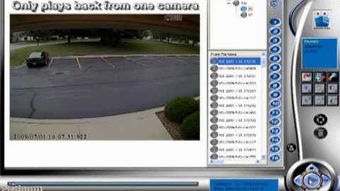 Troubleshooting Security Eyes Server - Only plays back from a single camera at a time