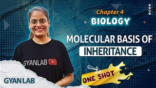 One Shot Lecture | Chp - 4 | Molecular basis of Inheritance | Gyanlab | Anjali Patel #oneshotlecture