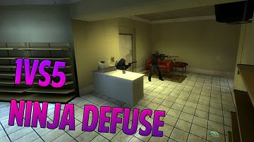 CSGO - 1v5 NINJA!