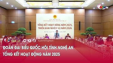 Đoàn đại biểu Quốc hội tỉnh Nghệ An tổng kết hoạt động năm 2025