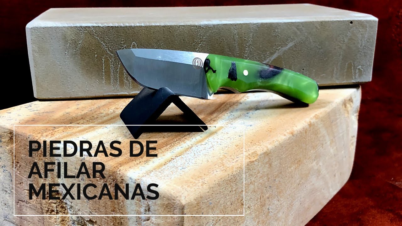 Piedras para afilar cuchillos MEXICANAS ✓ ¿Cuál es mejor ? 