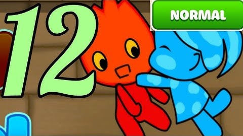 Redboy and Bluegirl Level 12 In Light Temp Maze Android Walkthrough