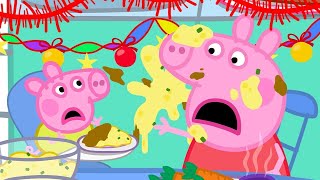 A Messy Christmas Dinner With Baby Alexander!   Peppa Pig Tales Full Episodes