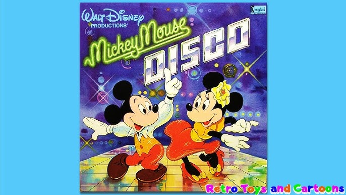 8976 - C - Record Album - Mickey Mouse Disco - 1979 - Walt Disney