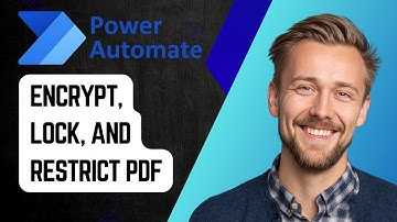 How to Encrypt, Password Protect, and Set Permissions for a PDF in Power Automate | Tutorial 2025
