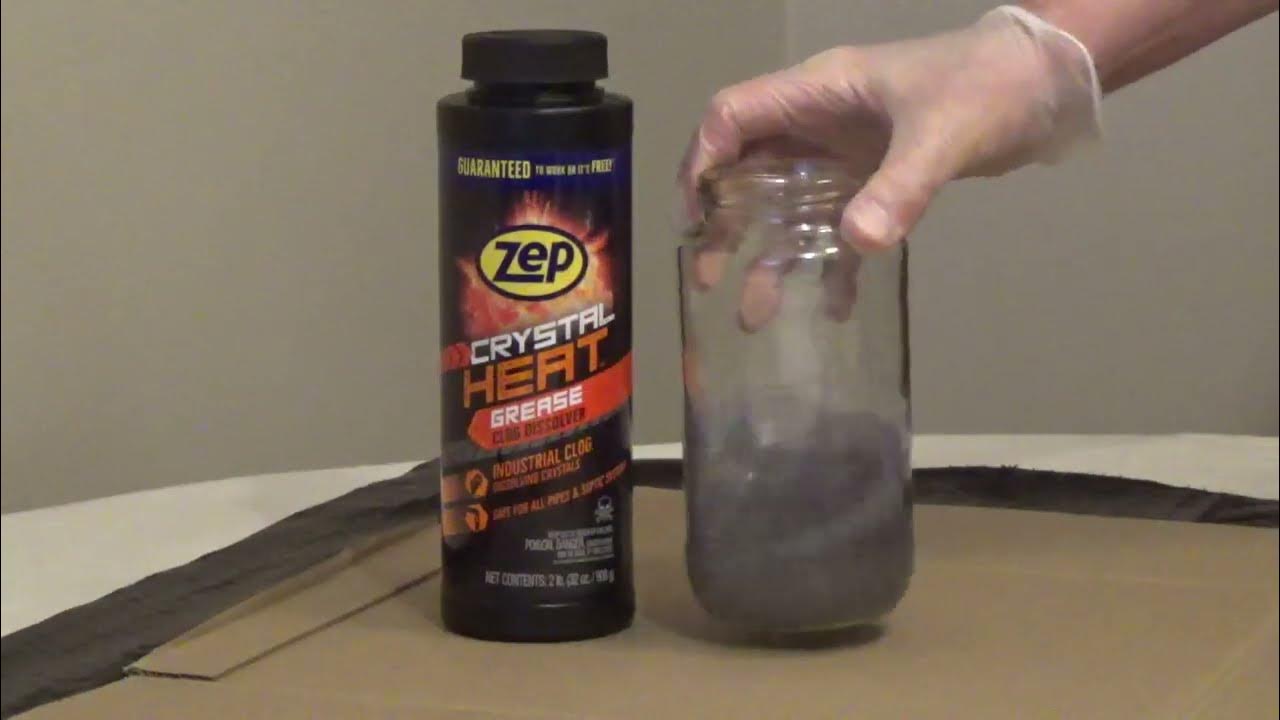 Hair and Grease Drain Cleaner Crystal Drain Opener YouTube