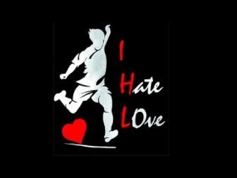 I Hate Love Radium Sticker आई ह ट लव र ड यम स ट कर New 2019