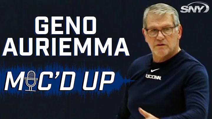 Geno Auriemma Mic'd Up: See the Huskies head coach...