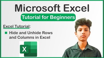 How to Hide and Unhide Rows and Columns in Excel Urdu/Hindi | Complete Tutorial