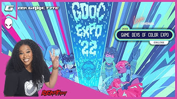 GAME DEVS OF COLOR EXPO 2022 INDIE SHOWCASE LIVE REACTIONS  | #GEEKGAMETYTE #AlienwareHive