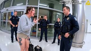 Denied Boarding? Woman Causes Absolute Chaos! | Bodycam