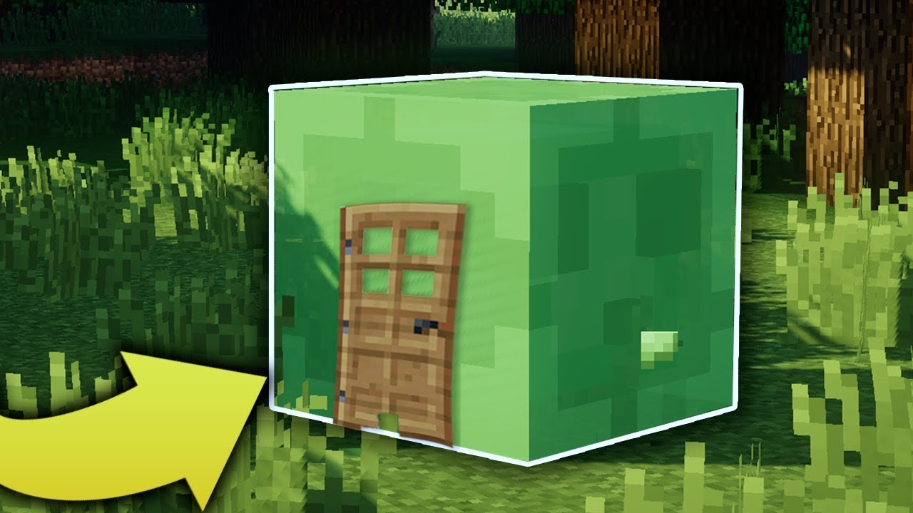 COMMENT VIVRE DANS UN SLIME SUR MINECRAFT ! - YouTube