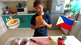 Cooking Filipino PANCIT CANTON GUISADO! 😋🇵🇭