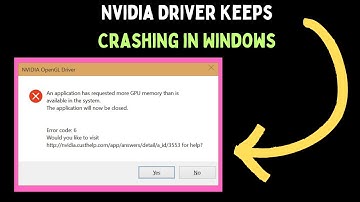 How to Fix Nvidia Driver Keeps Crashing in Windows 11
