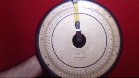 OLD GERMAN Large Circular Slide Rule by Hans Troger