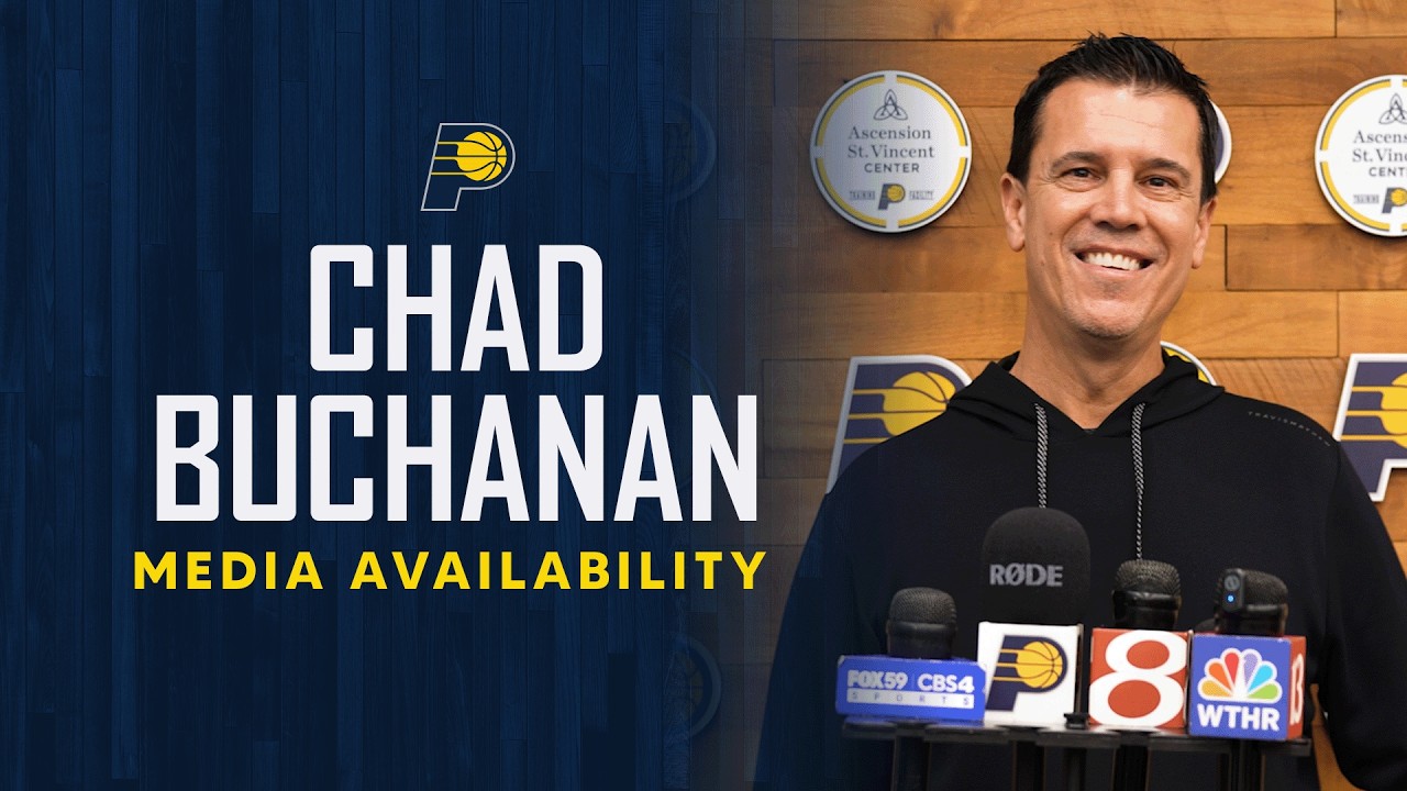 Chad Buchanan Post NBA Draft Media Availability (June 25, 2026) | Indiana Pacers