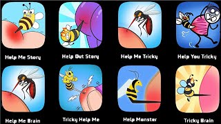 Help Me Tricky Puzzle,Help Me Tricky Story,Help Stickman Tricky Puzzle Vs Story,Help Me Brain
