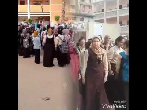 تدريب طالبات مدرسة قاسم امين ث على الاخلاء الوهمي