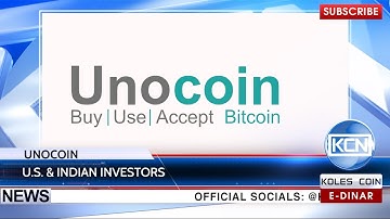 KCN News: Unocoin has raised  USD $1.5 million from India and USA