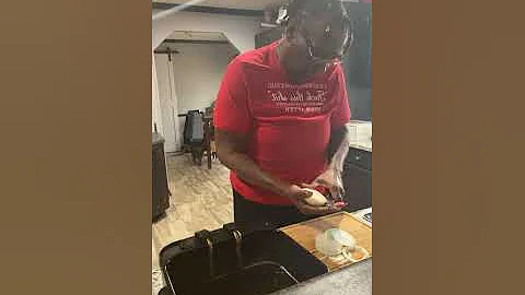 Mrs Netta is cooking Pork Chops for Charles Sunday dinner !!