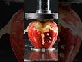 Hydraulic Press vs Apple 😱 | Most Satisfying Crush Ever!#hydraulicpress #applecrush #asmr #shorts