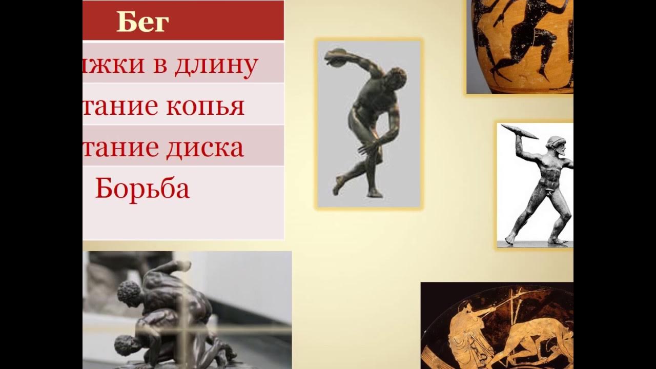 Проект по истории 5 класс олимпийские игры