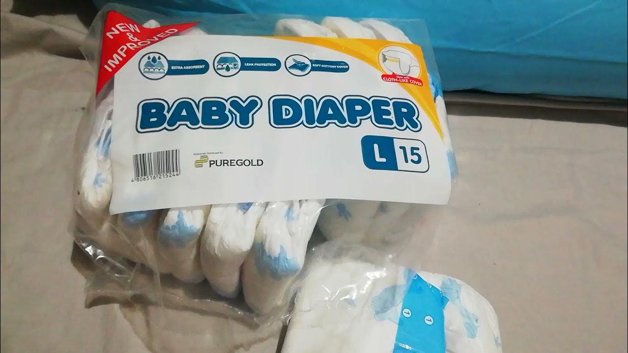 Murang Diaper | PureGold |Must Try - YouTube