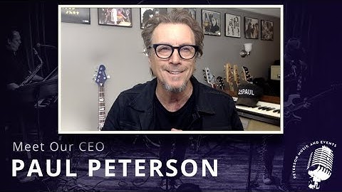 Meet Our CEO Paul Peterson