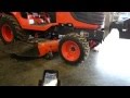 How Long Does it Take to Install the Mower on a Kubota BX