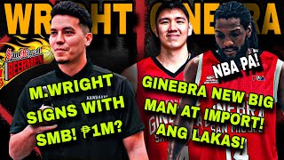 Breaking Big Man Justin Chua At Nba Player K Faried Welcome To Gins  M Wright Signs With Smb