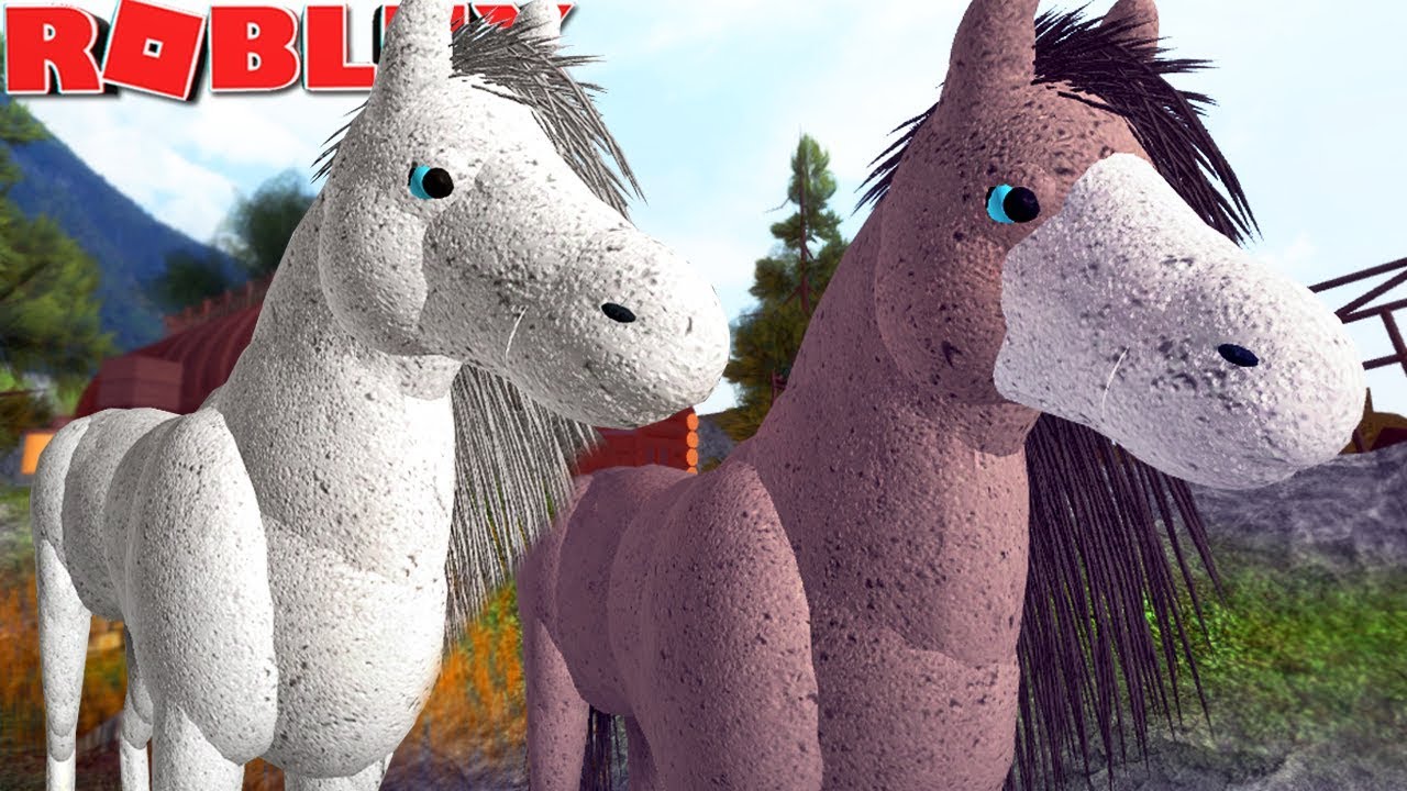 VIDA DE CAVALO e JOGO DE ANIMAIS NO ROBLOX PARA CELULAR! 🐴 