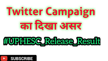 UPHESC Result 2021  Assistant Professor Advertisment No. 50 Final Answer Key #Twitter campaign