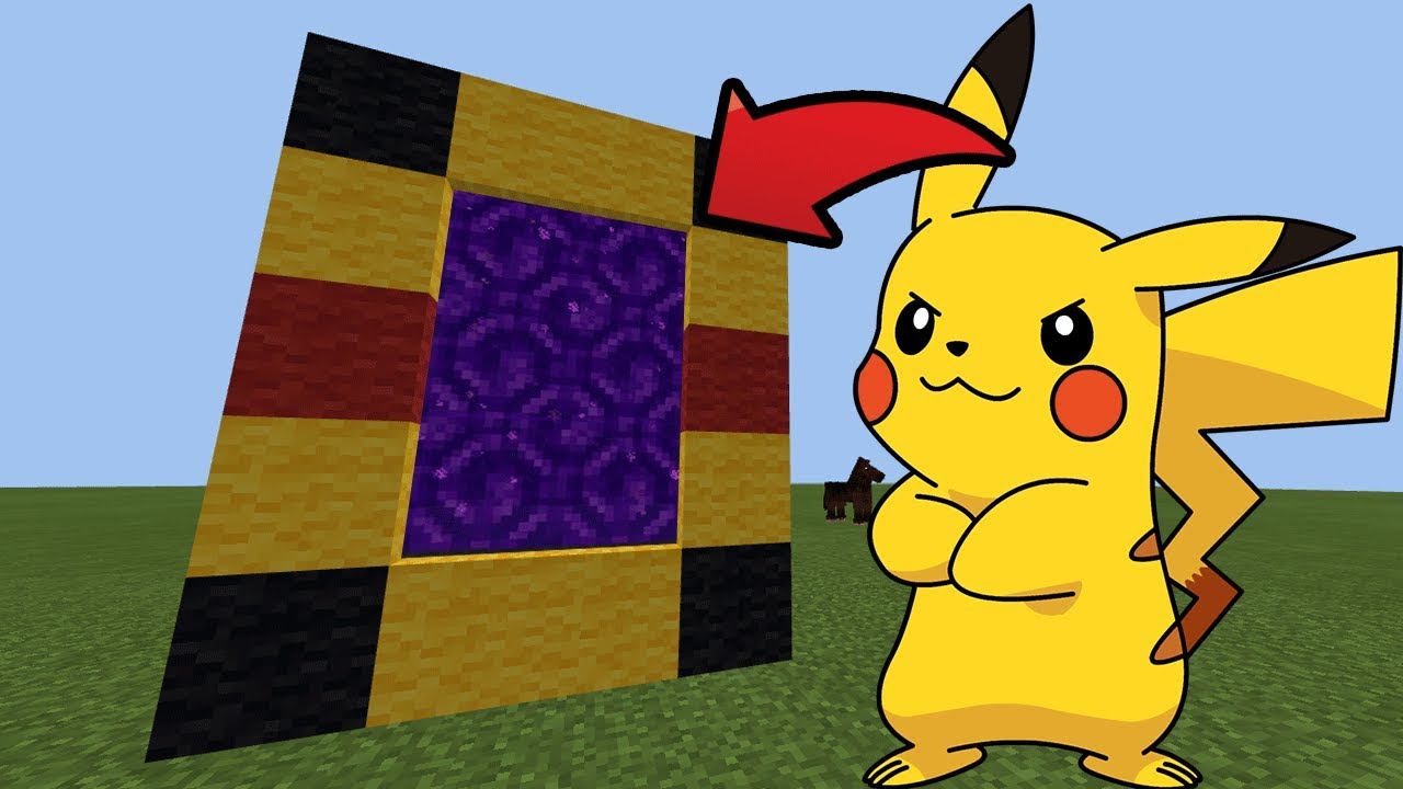 pikachu minecraft