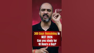 2 Most Important Things YOU SHOULD START DOING TODAY to CRACK NEET 2026!!!