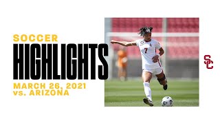 Soccer: USC 1, Arizona 0 - Highlights 3/26/21