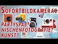 Review: Sofortbildkameras | Mehr als kurzweiliger Partyspaß? | Canon, Fujifilm, Polaroid, Lomography